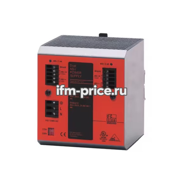 Источник питания AS-Interface, источник питания 230 В переменного тока 2x4A