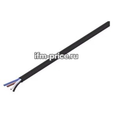 Объемный кабель, CABLE/100 М/ PUR/4X0,34/BK