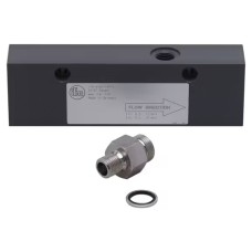 Технологический адаптер для малых объемных потоков, ADAPTBLOCK D16 G1/2 из ПВХ