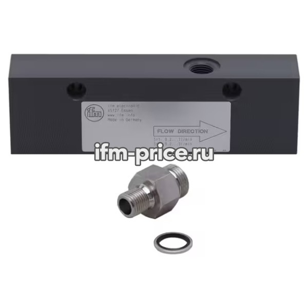 Технологический адаптер для малых объемных потоков, ADAPTBLOCK D16 G1/2 из ПВХ