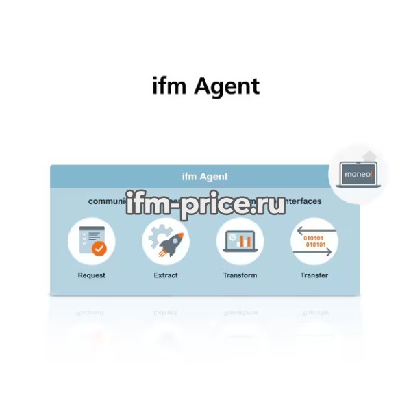 Интерфейс передачи данных для машин и установок, лицензия агента ifm