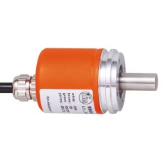 Абсолютный многооборотный энкодер со сплошным валом, RMS4096-S24/L21
