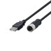 Подключение по USB-кабелю, КАБЕЛЬ USB/M12