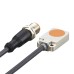 Индуктивный датчик с IO-Link, IQ23007BFRKG/IO/0,3М/PUR/US
